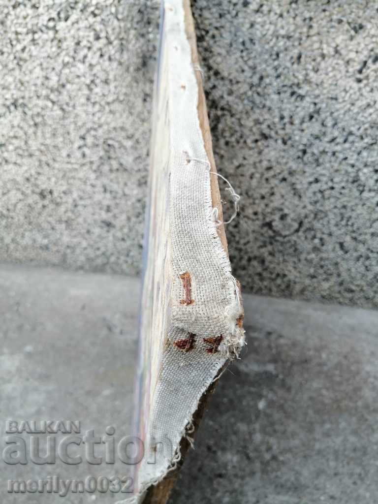 Pictură veche, ulei, vopsele în ulei, pictură 58/48 cm - 7 Pictură veche, ulei, vopsele în ulei, pictură 58/48 cm - 7