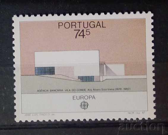 Portugalia 1987 Europa CEPT Clădiri MNH