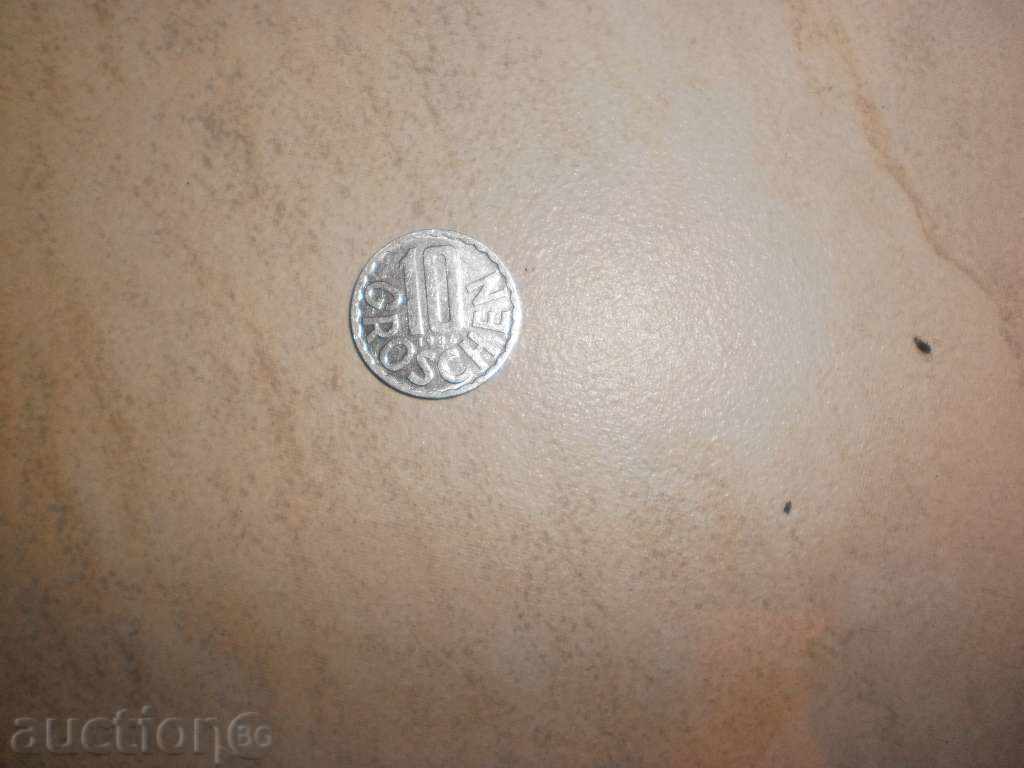 10 Grosse-1986-Austria with price 0.25 BGN | € 0.13 10 Grosse-1986-Austria with price 0.25 BGN | € 0.13