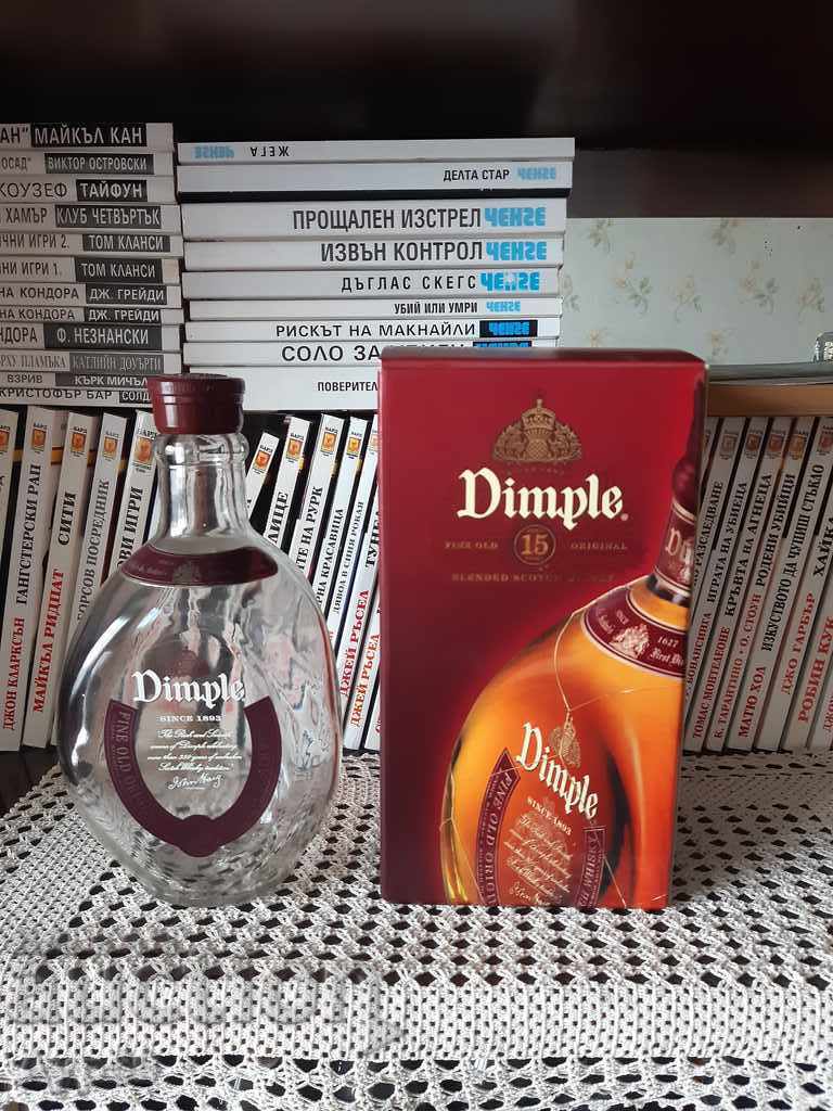 WHISKEY BOTTLE DIMPLE + BOX