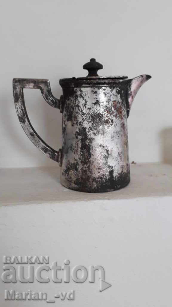 An old silver-plated jug with price 25.00 BGN | € 12.78 An old silver-plated jug with price 25.00 BGN | € 12.78