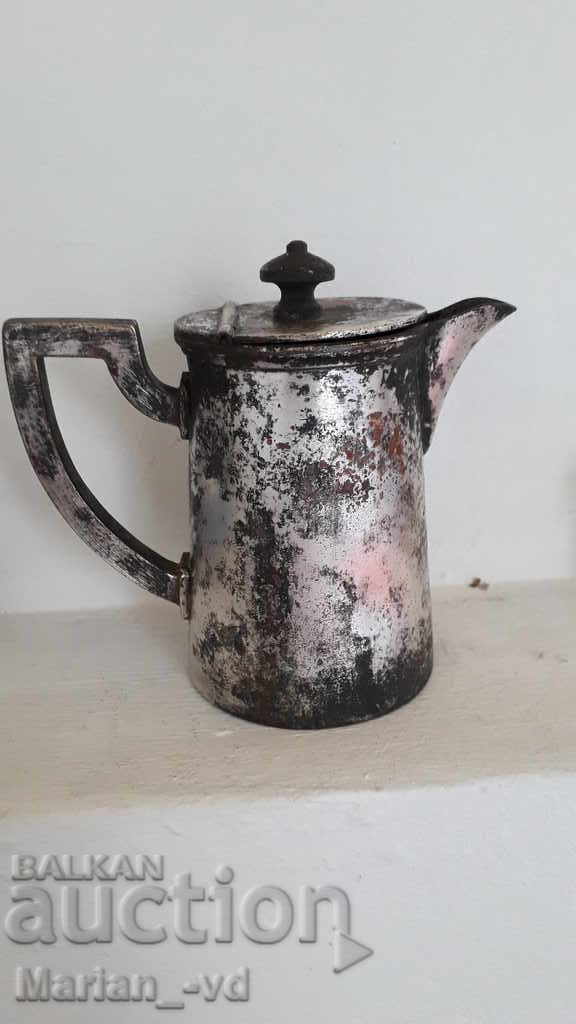An old silver-plated jug - 5 An old silver-plated jug - 5