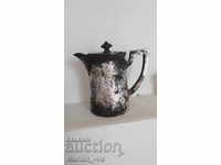 An old silver-plated jug