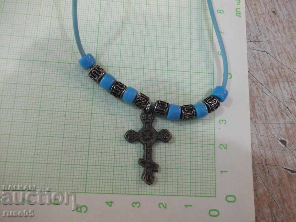 Auction  Necklace with a cross
