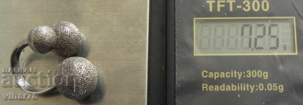 Auction  silver ring