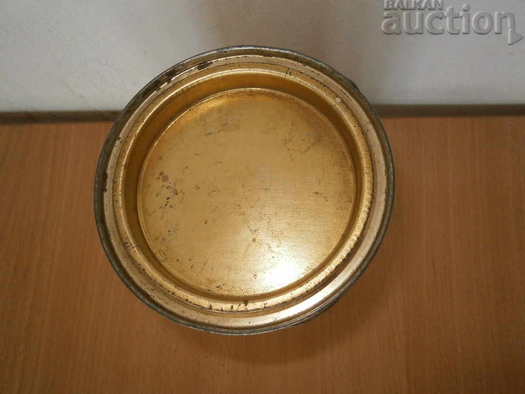 Δημοπρασία vintage ρετρό μεταλλικό κουτί καφέ