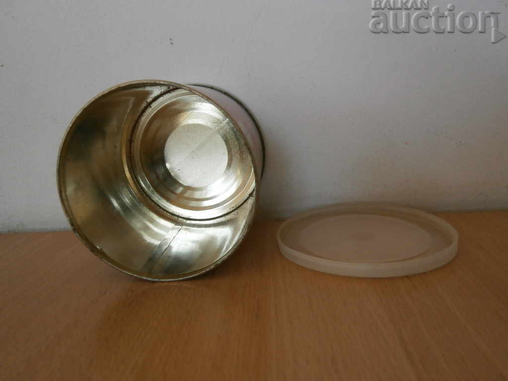 vintage retro metal coffee box - 6