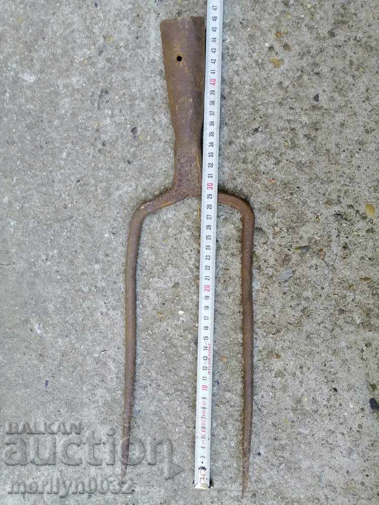 Dinte dublă, recoltă de sfeclă, fier forjat - 5 Dinte dublă, recoltă de sfeclă, fier forjat - 5