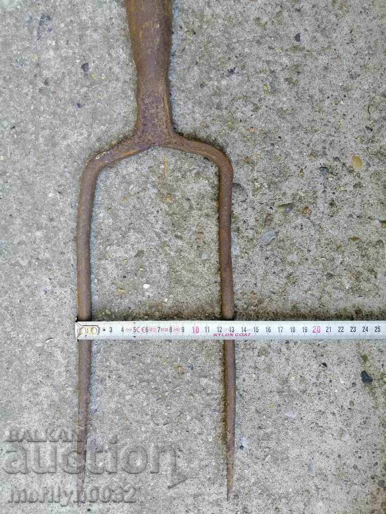 Dinte dublă, recoltă de sfeclă, fier forjat - 6 Dinte dublă, recoltă de sfeclă, fier forjat - 6