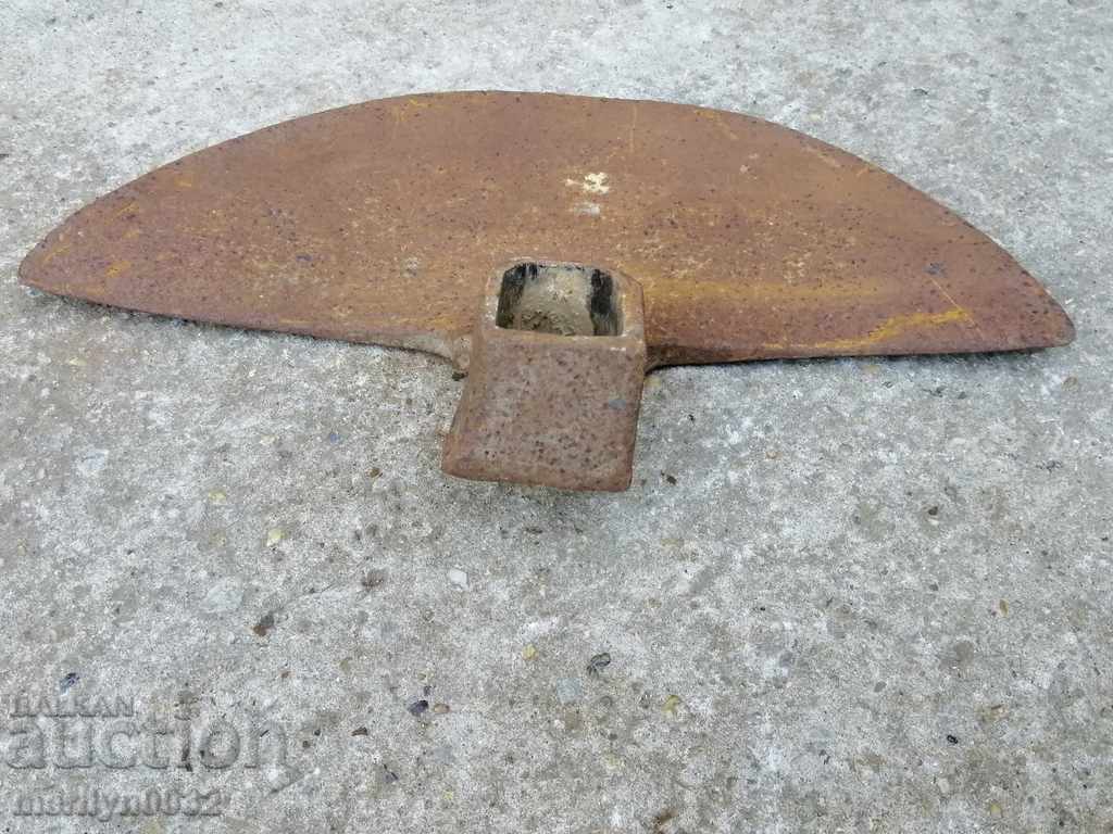 Mop, an old wrought iron tool, a chap, an agricultural instrument with price 39.00 BGN | € 19.94 Mop, an old wrought iron tool, a chap, an agricultural instrument with price 39.00 BGN | € 19.94