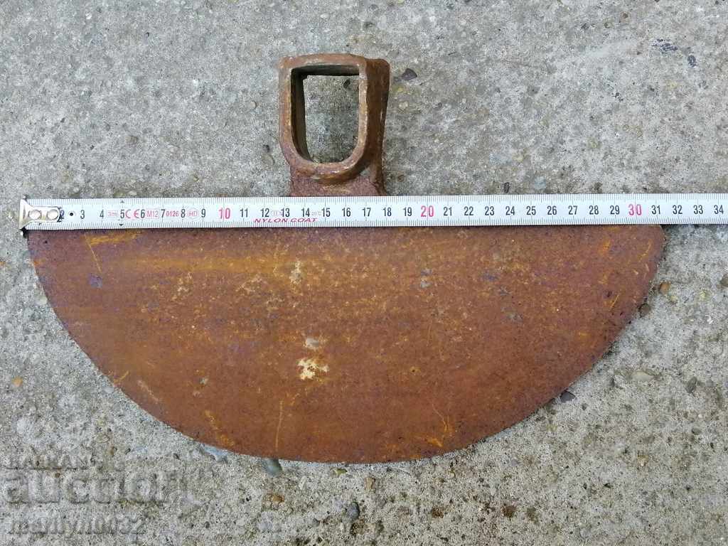 Delivery of Mop, an old wrought iron tool, a chap, an agricultural instrument Delivery of Mop, an old wrought iron tool, a chap, an agricultural instrument