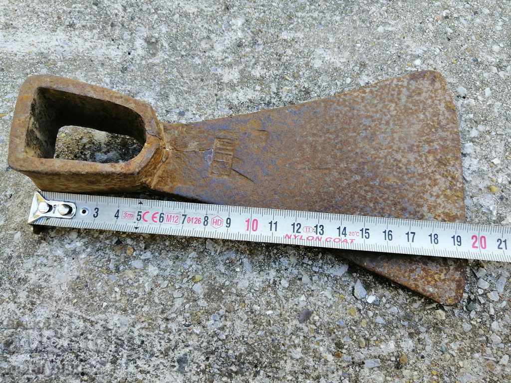 Forged chap, hoe, agricultural instrument, wrought iron - 5