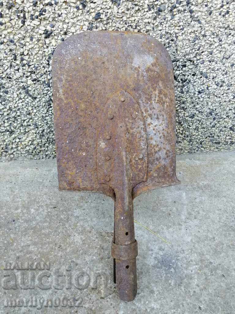 Old Right Shovel, Wrought Iron First World WW1 - 7 Old Right Shovel, Wrought Iron First World WW1 - 7