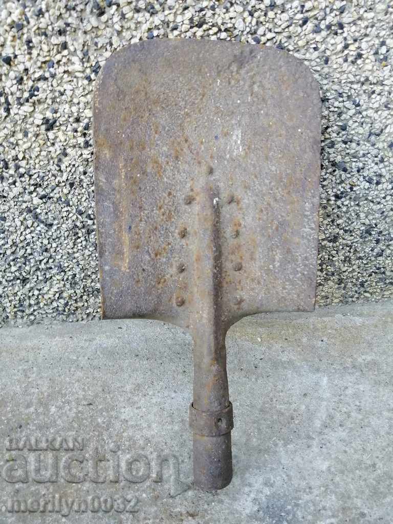 Old Right Shovel, Wrought Iron First World WW1