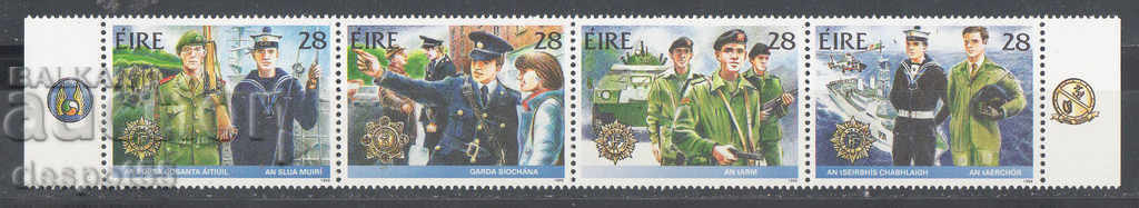 1988. Ireland. Armed Forces. Strip 1988. Ireland. Armed Forces. Strip
