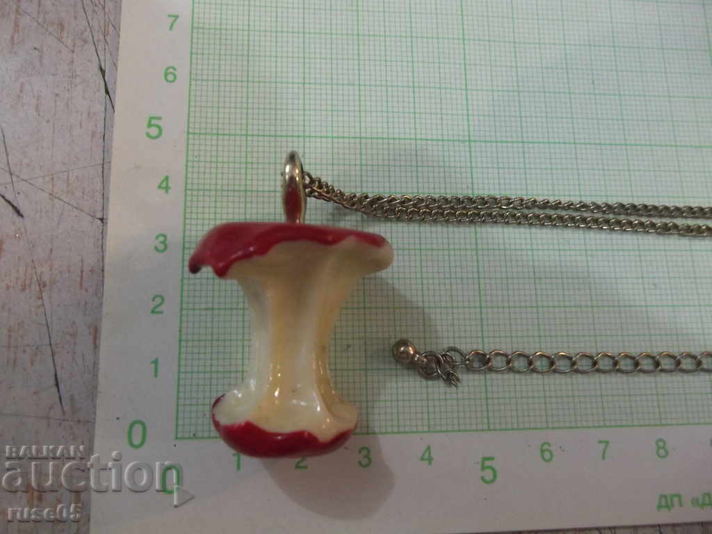 Apple Nut Pendant with Chain with price 10.00 BGN | € 5.11 Apple Nut Pendant with Chain with price 10.00 BGN | € 5.11