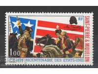 1976. Άγιος Πιέρ και Μικελόν. 200 χρόνια από την Αμερικανική Επανάσταση.