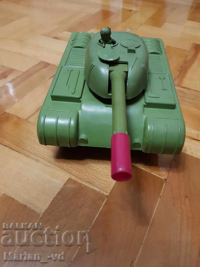 Russian plastic toy battery tank with price 60.00 BGN | € 30.68 Russian plastic toy battery tank with price 60.00 BGN | € 30.68
