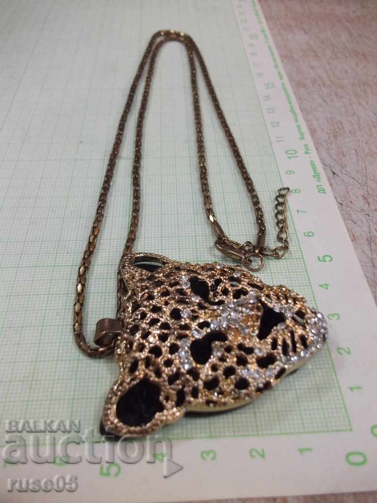 Jaguar head pendant with chain - 5 Jaguar head pendant with chain - 5