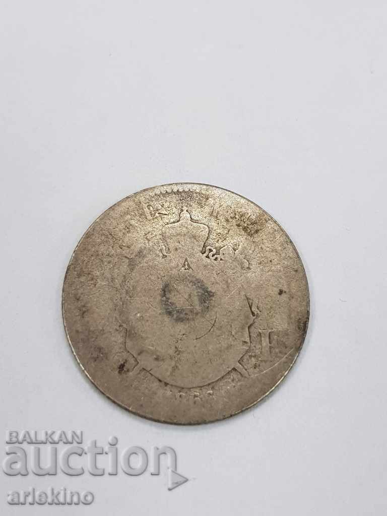 Аукцион Стара сребърна френска монета с контрамарка SEDAN