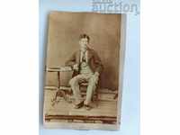 Sfârșitul portretului vechi al secolului al XIX-lea FOTO CARTON FOTO