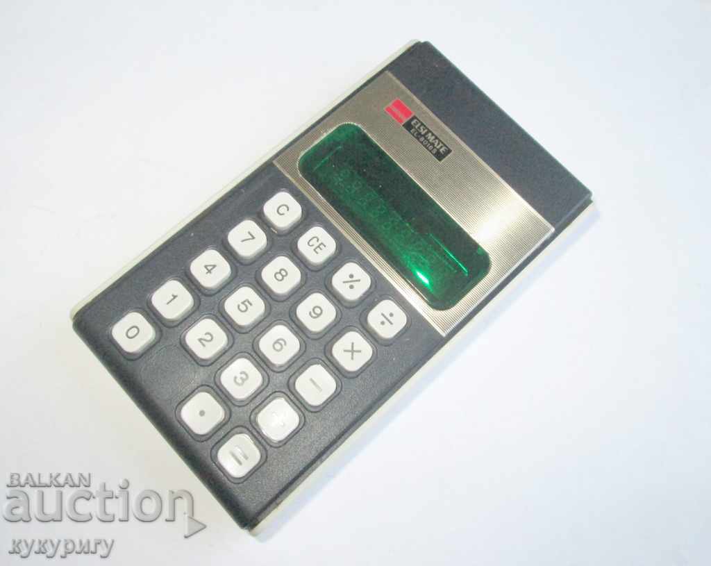 Стар колекционерски калкулатор SHARP ELSI MATE