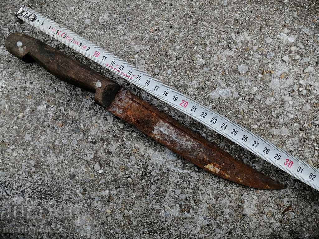 Old butcher knife without kana kama kulak - 5 Old butcher knife without kana kama kulak - 5