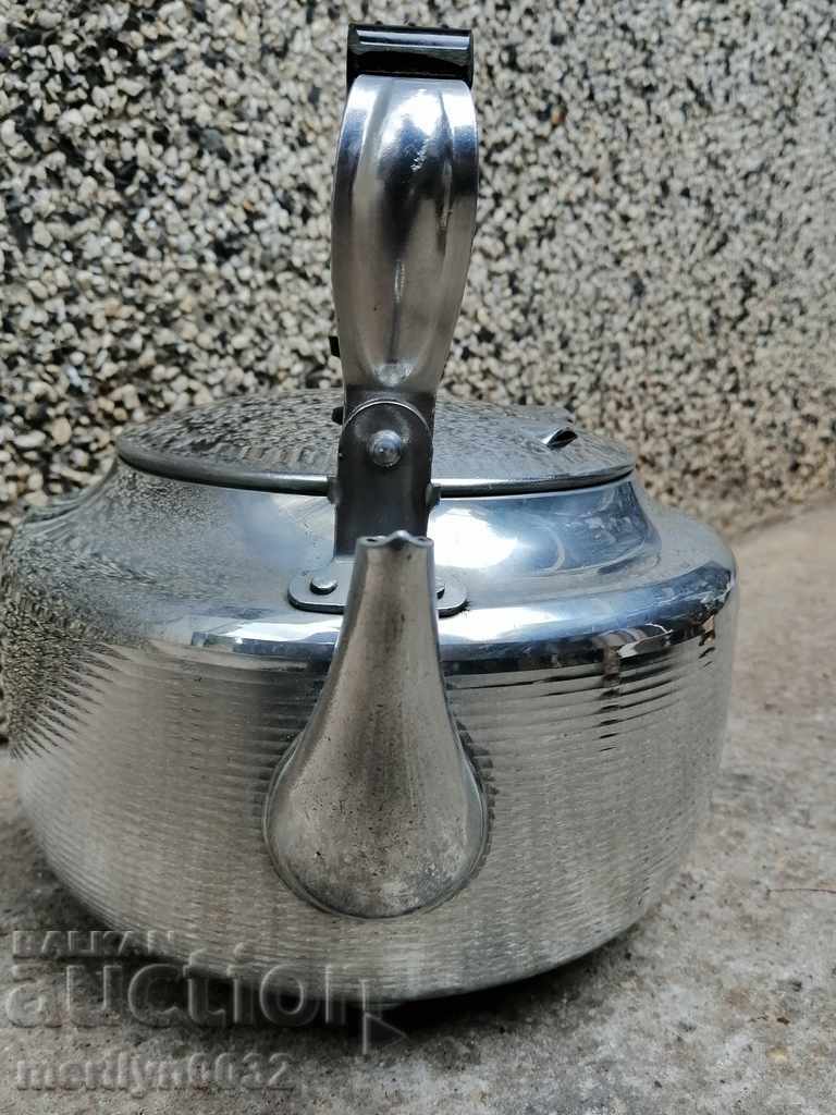 Soc. aluminum electric kettle 1983 coffee pot samovar USSR - 7 Soc. aluminum electric kettle 1983 coffee pot samovar USSR - 7
