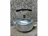 Soc. aluminum electric kettle 1983 coffee pot samovar USSR