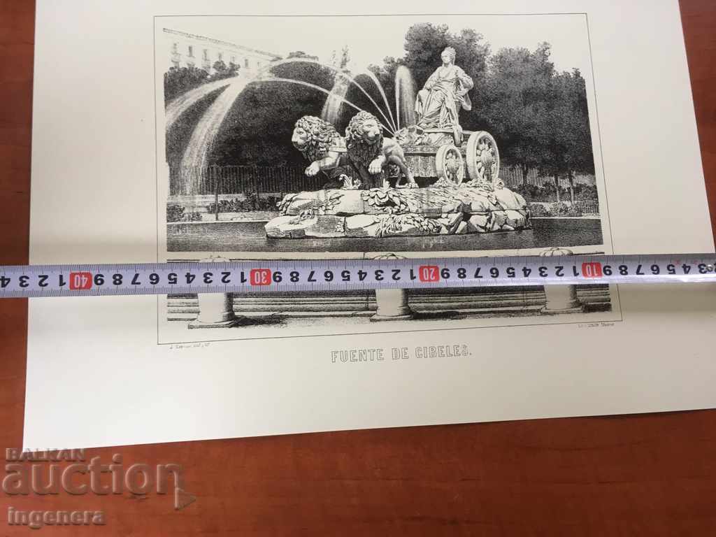 PICTURE GRAPHICS LITHOGRAPHY CARDBOARD EXCELLENT - 5 PICTURE GRAPHICS LITHOGRAPHY CARDBOARD EXCELLENT - 5