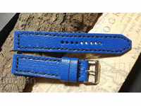 Leather watch strap 20mm Genuine leather by hand 520