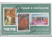 1978. Sao Tomé și Principe. Picturi de la Muzeul Folkwang din Essen.