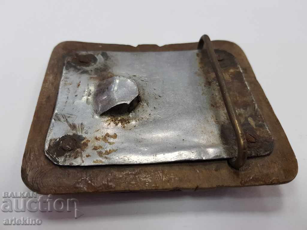 Handmade wooden sea buckle with mermaid - 6 Handmade wooden sea buckle with mermaid - 6