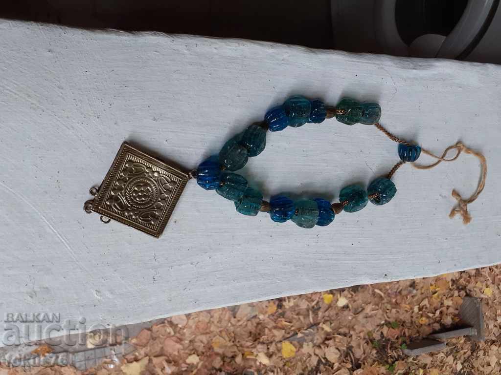 Delivery of ANTIQUE ETHNO NECKLACE MUSCA GLASS NECKLACE NECKLACE WEAR JEWELERY Delivery of ANTIQUE ETHNO NECKLACE MUSCA GLASS NECKLACE NECKLACE WEAR JEWELERY