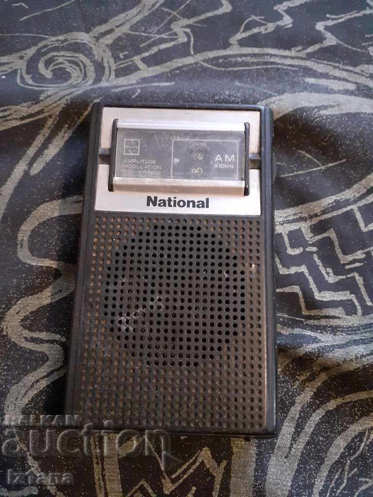 Παλιό ραδιόφωνο, ραδιόφωνο National