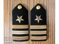 WWII World War II officer naval epaulets