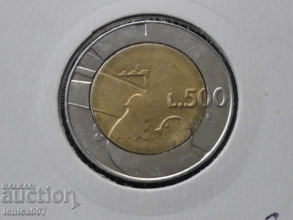 San Marino 1990 - £ 500 with price 5.60 BGN | € 2.86 San Marino 1990 - £ 500 with price 5.60 BGN | € 2.86