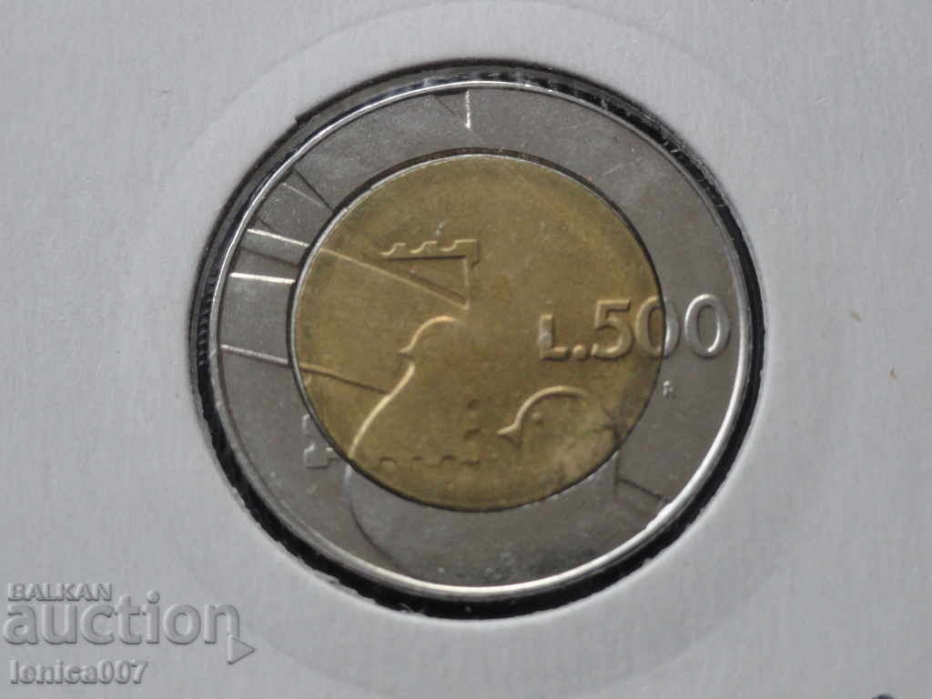 Delivery of San Marino 1990 - £ 500 Delivery of San Marino 1990 - £ 500