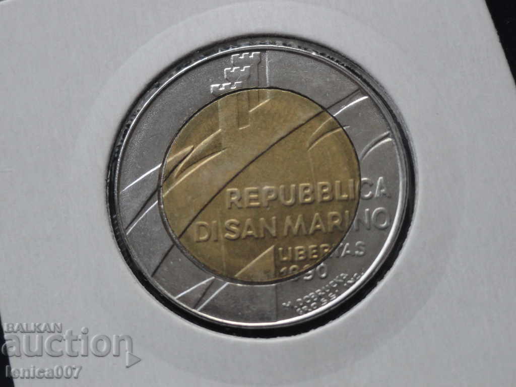 San Marino 1990 - 500 GBP