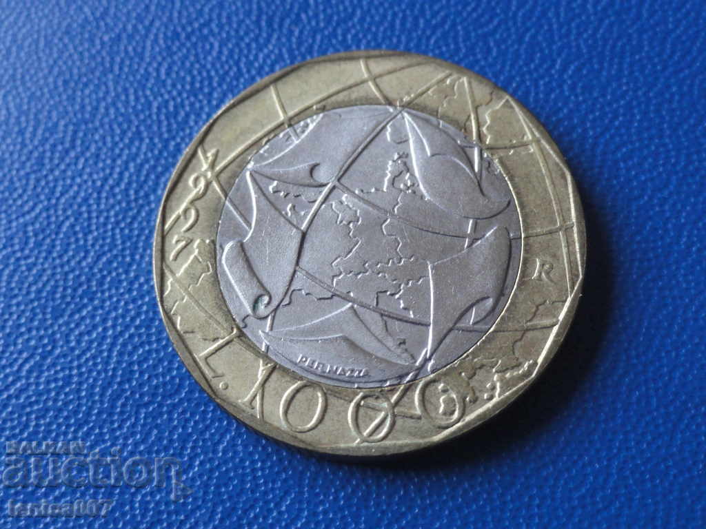 Италия 1997г. - 500 лири с цена € 1.50 | 2.93 лв.