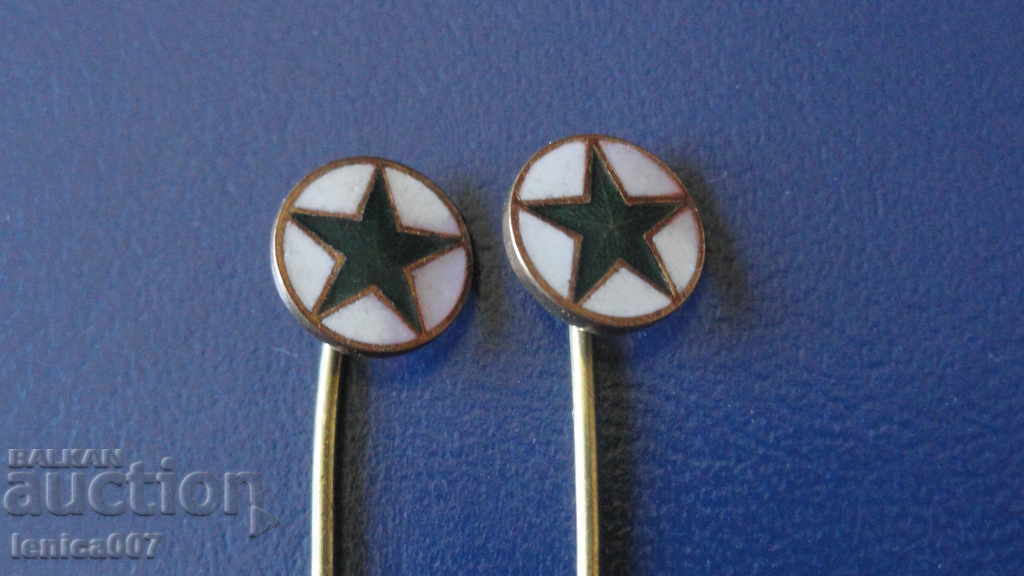 Auction  Badges (2 pieces) enamel