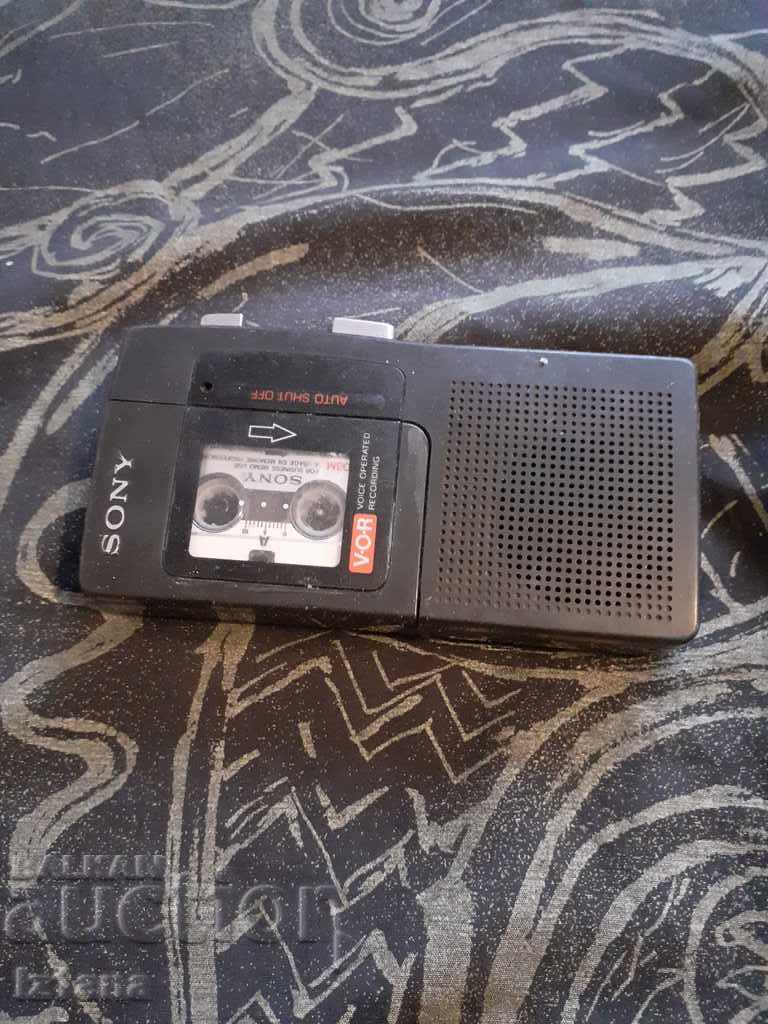 Παλιά συσκευή εγγραφής φωνής της Sony