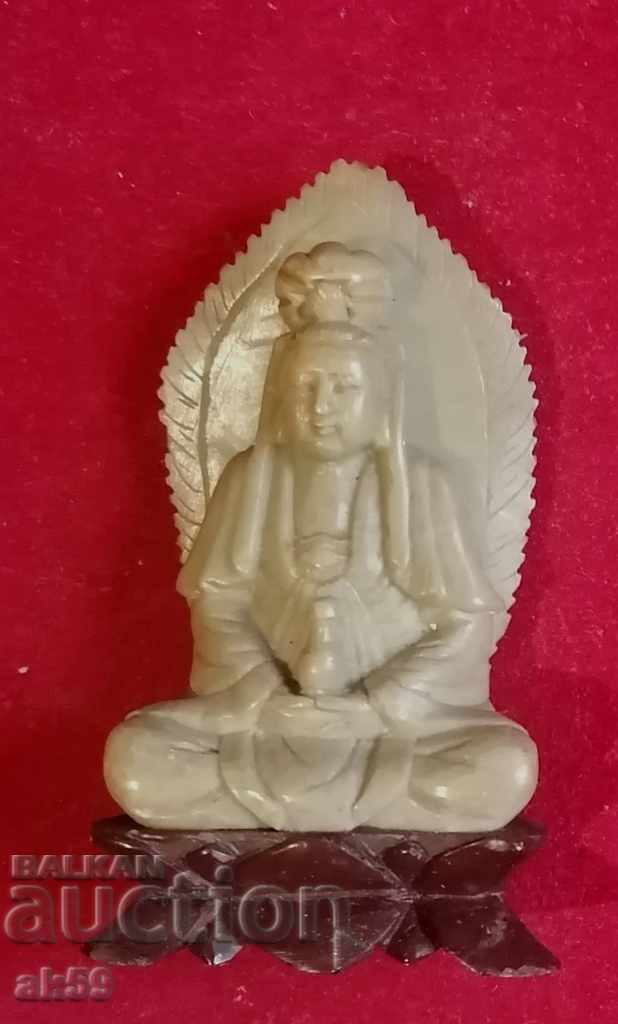 Buddha - steatite - small plastic.