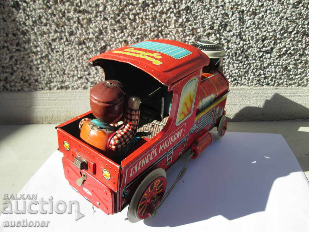 Auction OLD TOY LOCOMOTIVE-60S Auction OLD TOY LOCOMOTIVE-60S
