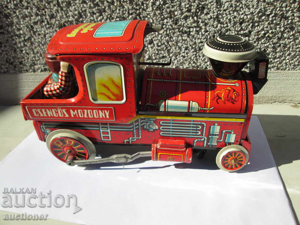 Delivery of OLD TOY LOCOMOTIVE-60S Delivery of OLD TOY LOCOMOTIVE-60S