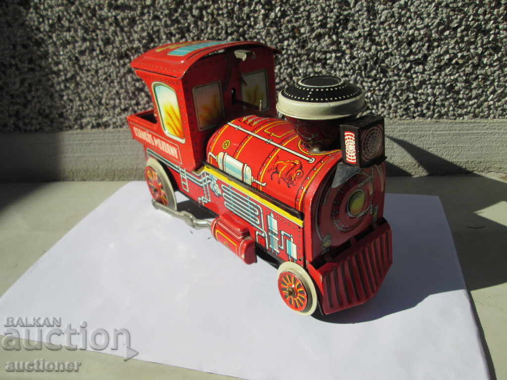 OLD TOY LOCOMOTIVE-60S - 5 OLD TOY LOCOMOTIVE-60S - 5