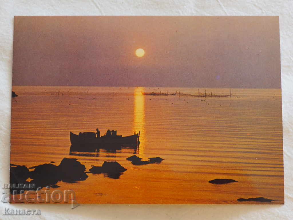 Coasta Mării Negre răsărit de soare 1988 K 287