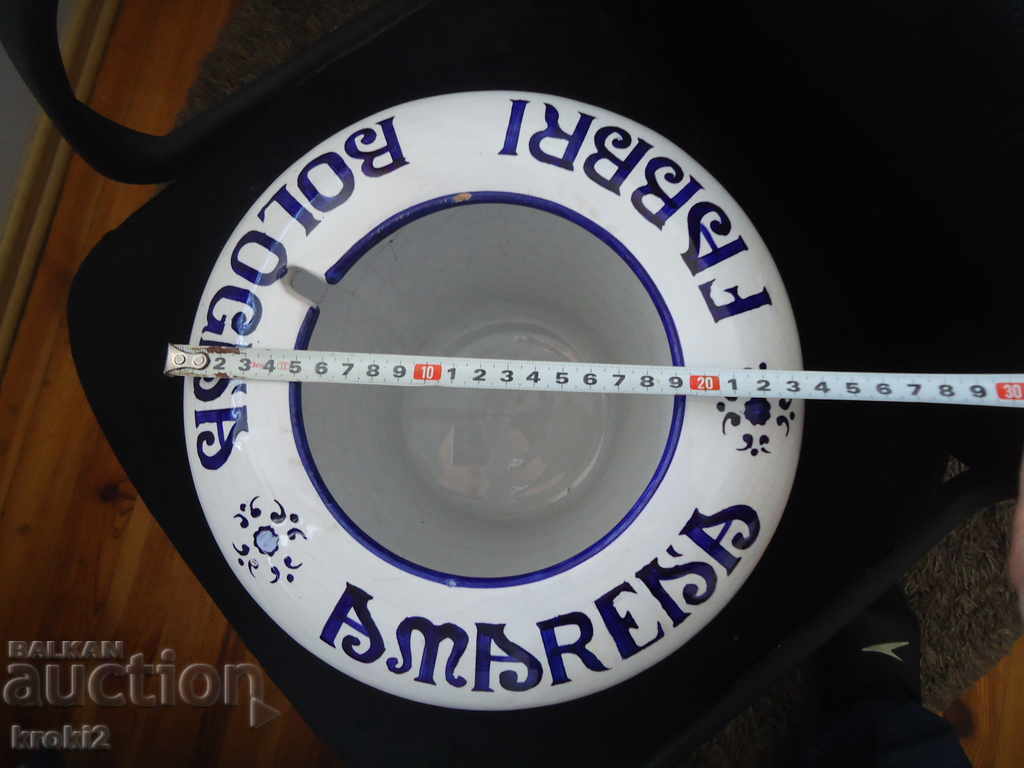 Auction  Old original Italian FABBRI pot or vase