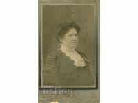 СТАРА ФОТОГРАФИЯ - КАРТОН - ПОСТАЛОВ – В. ТЪРНОВО - М0477