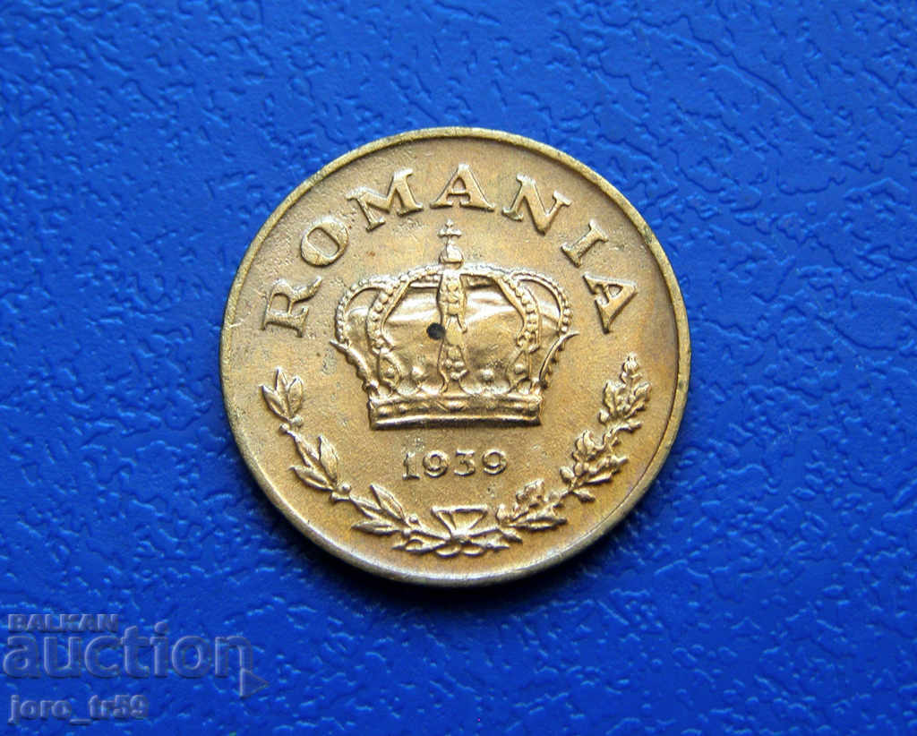 Romania 1 Leu (1 Leu) 1939 with price 5.00 BGN | € 2.56 Romania 1 Leu (1 Leu) 1939 with price 5.00 BGN | € 2.56